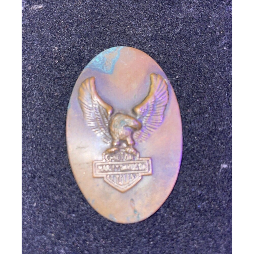Harley Davidson Copper Mini Plaque
